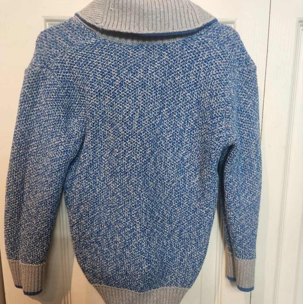 Gymboree Blue Button-down down Cardigan Sweater Size XS 3/4